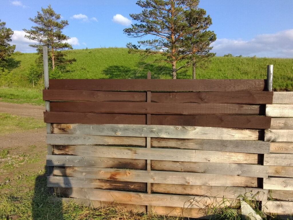 Забор альпийская плетенка своими руками